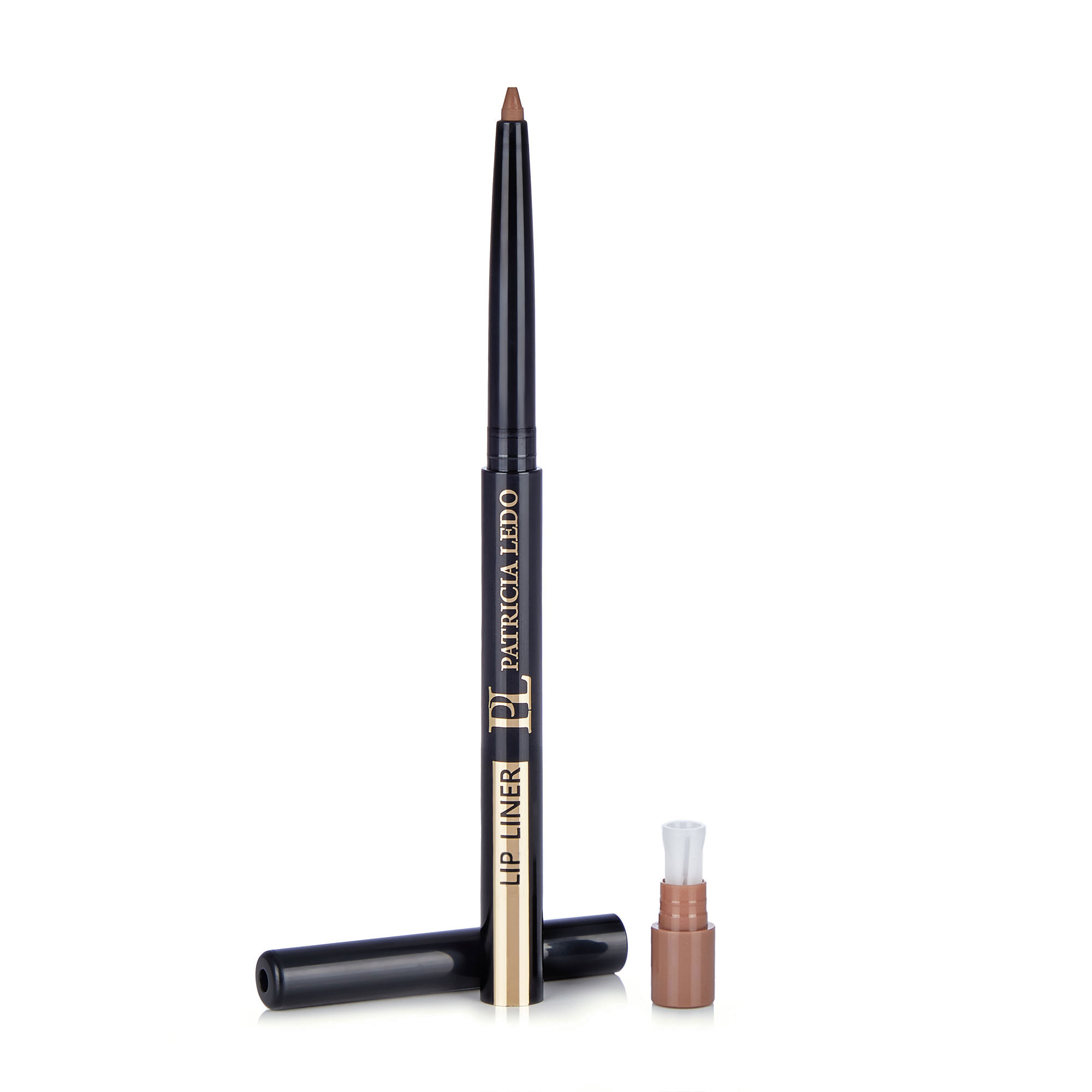 Стійкий механічний олівець для губ Patricia Ledo Lip Liner зі стругачкою, тон 01, 0.4 г